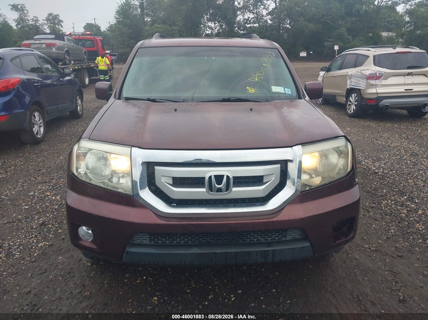 HONDA PILOT 2011 VIN 5FNYF4H46BB040412