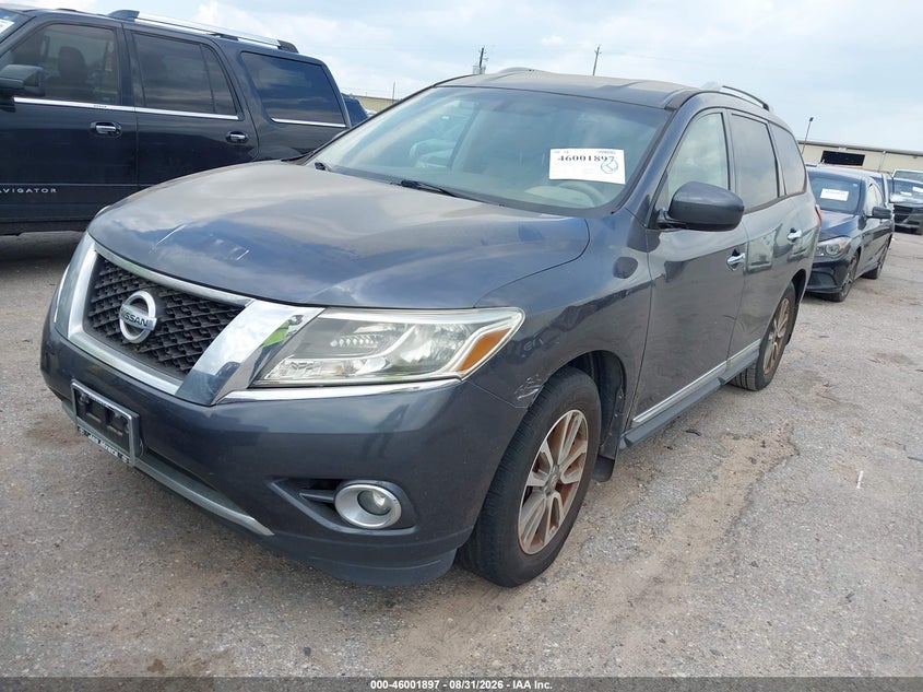 2014 NISSAN PATHFINDER auction photo 2