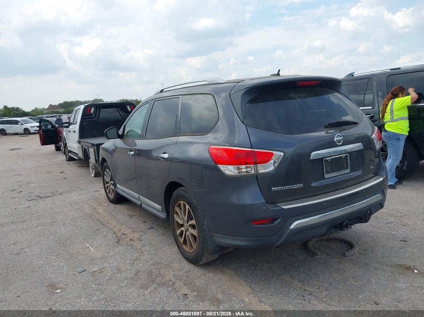 2014 NISSAN PATHFINDER auction photo 3