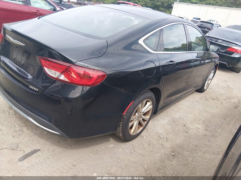 2015 CHRYSLER 200 auction photo 4