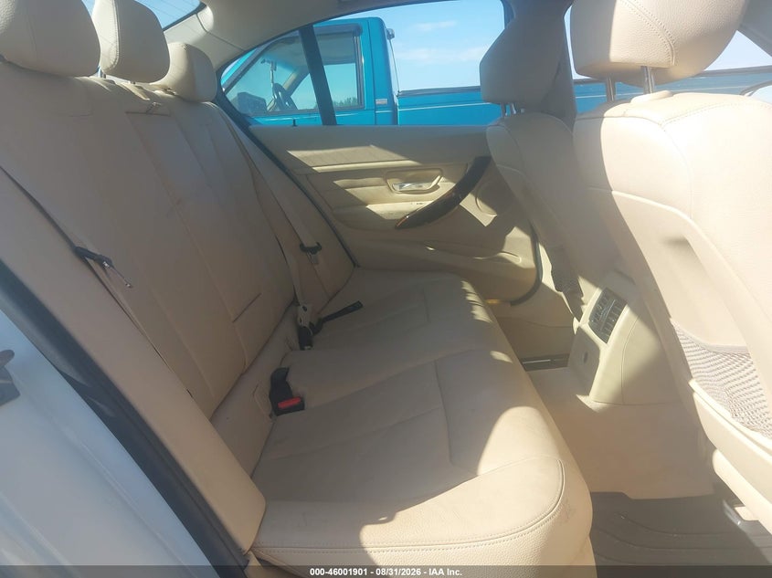 2013 BMW 3ER SEDAN 2.0L I-4 DI, DOHC, VVT, TURBO, PREMIUM , 240HP