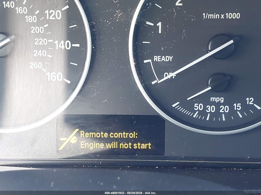 BMW 328I 2013 VIN WBA3B3C58DF541667
