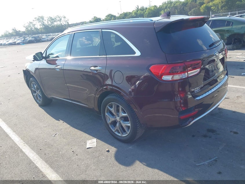 2017 KIA SORENTO auction photo 3