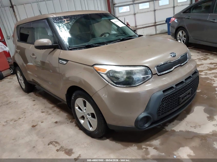 Vin: kndjn2a29g7332232, lot: 46501295, kia soul 20161