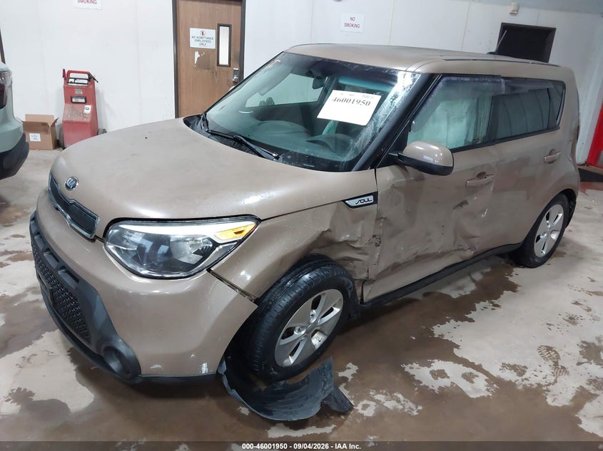 Vin: kndjn2a29g7332232, lot: 46501295, kia soul 20162