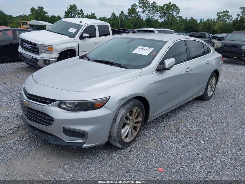 2018 Chevrolet Malibu, Звичайний знос, IAAI, VIN 1G1ZD5ST0JF134661 — фото 2