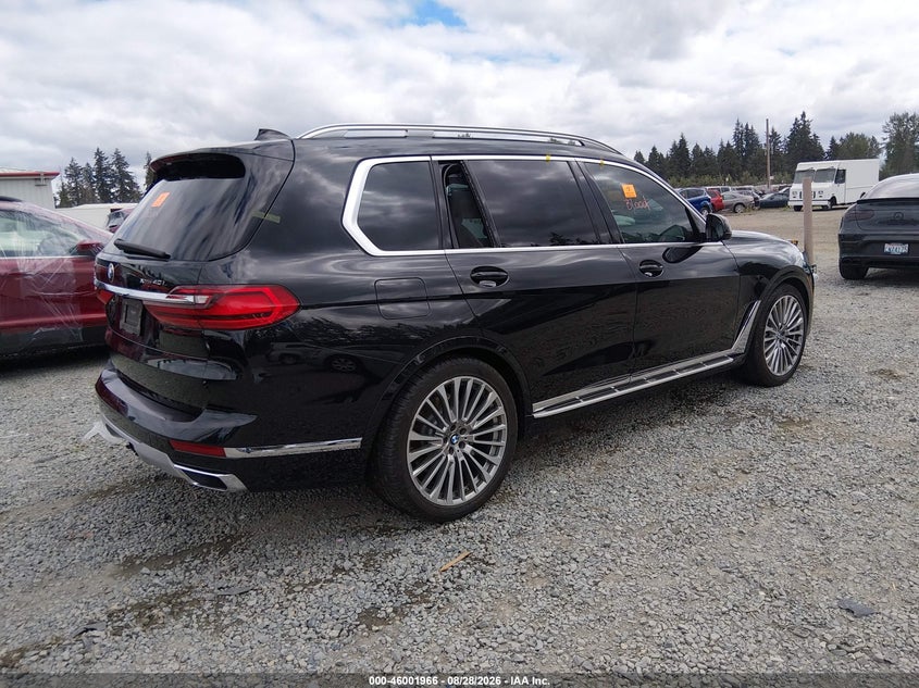 Vin: 5uxcw2c09m9f34894, lot: 46501311, bmw x7 xdrive40i 20214