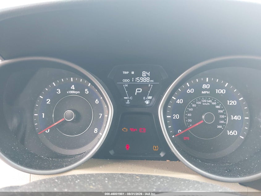 2013 HYUNDAI ELANTRA auction photo 6