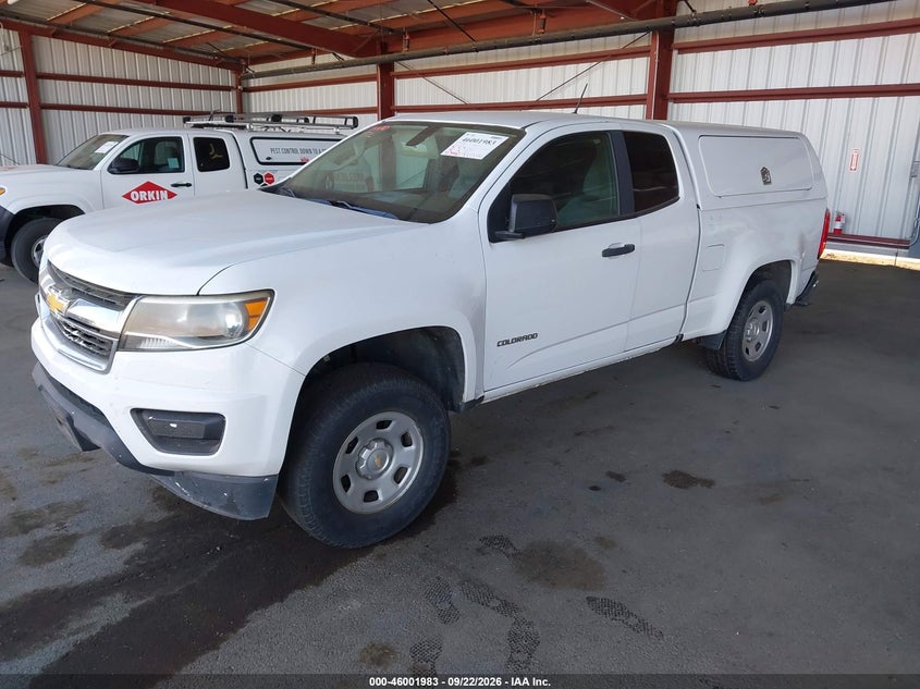 Vin: 1gchsbea5j1278673, lot: 46501328, chevrolet colorado wt 20182