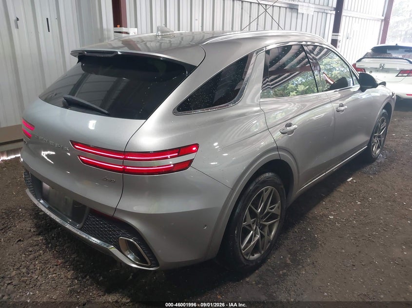 Vin: kmumadtb2nu067411, lot: 46501341, genesis gv70 2.5t awd 20224