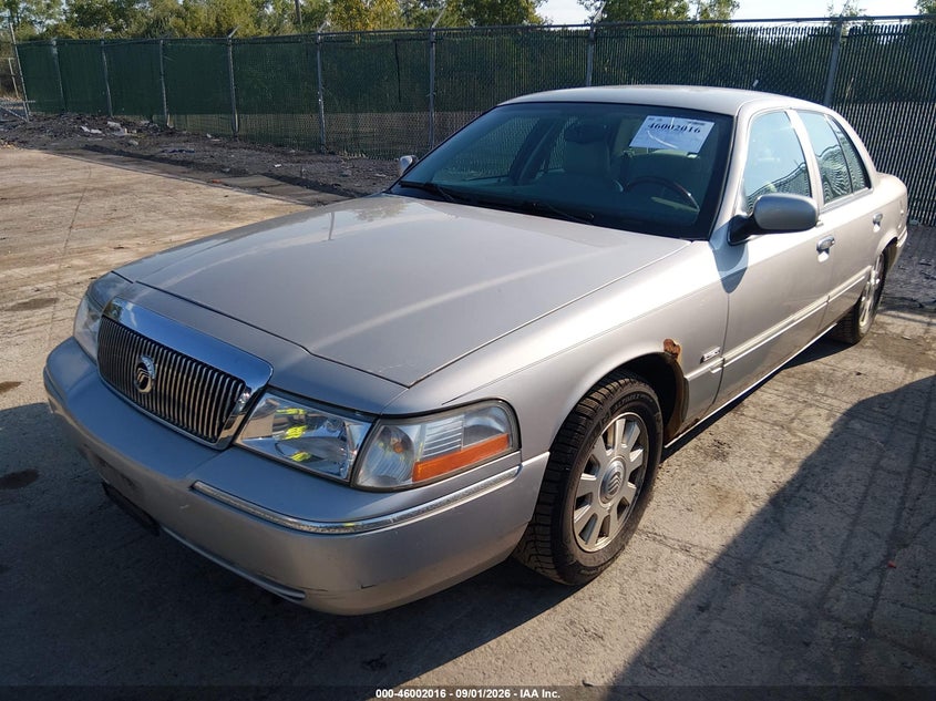 MERCURY GRAND MARQUIS 2005 VIN 2MEHM75W75X624415