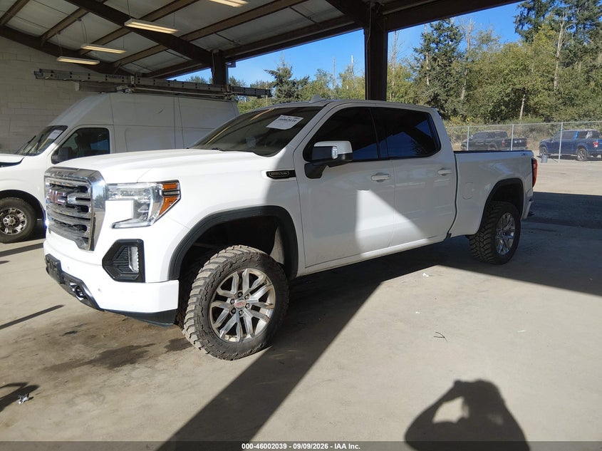 Vin: 1gtu9ded2kz298799, lot: 46501384, gmc sierra 1500 slt 20192