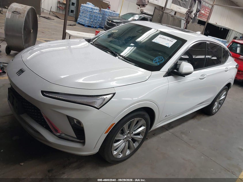 Vin: kl47lce22rb020733, lot: 46501385, buick envista avenir fwd 20242