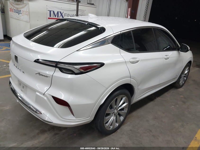Vin: kl47lce22rb020733, lot: 46501385, buick envista avenir fwd 20244