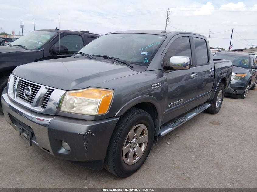 Vin: 1n6ba0ed3fn507680, lot: 46501410, nissan titan sv 20152