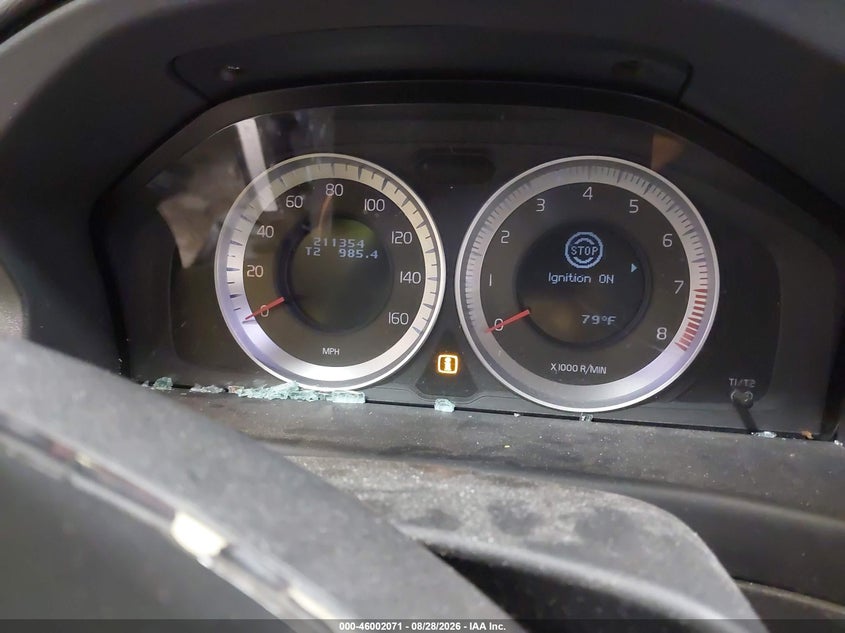 VOLVO S80 2011 VIN YV1902AH0B1146266