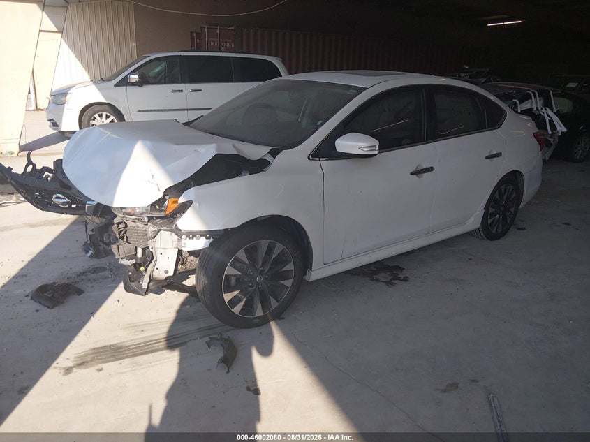 2017 Nissan Sentra, Front End, IAAI, VIN 3N1AB7AP7HY208917 — photo 2