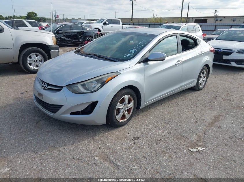 2014 HYUNDAI ELANTRA auction photo 2