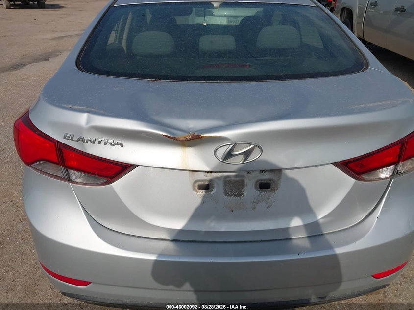 2014 HYUNDAI ELANTRA auction photo 6