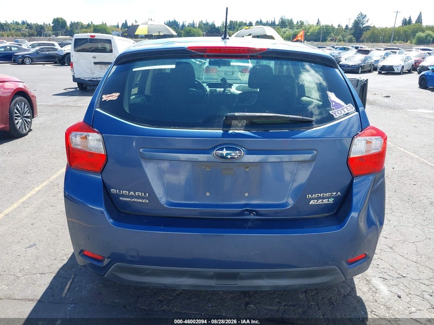 2012 SUBARU IMPREZA 2.0I PREMIUM · Фото 17