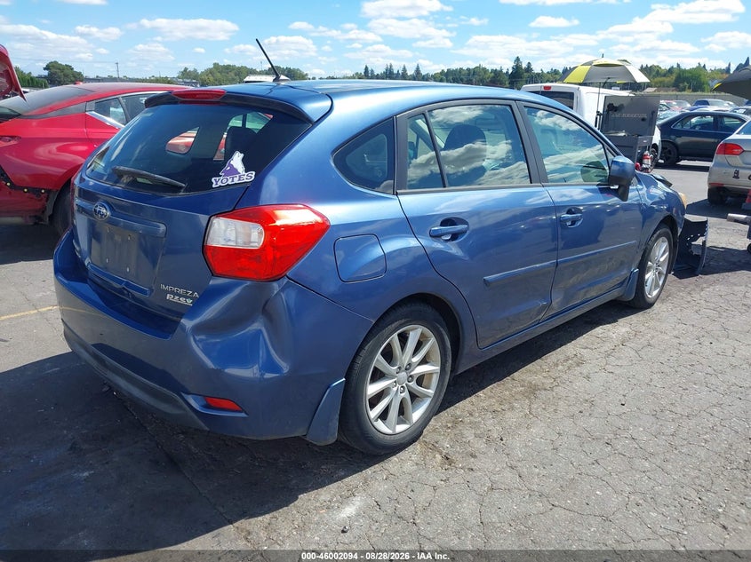 2012 SUBARU IMPREZA 2.0I PREMIUM · Фото 4
