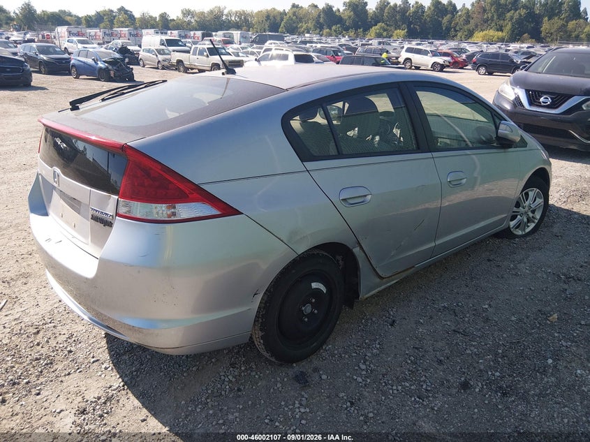 Vin: jhmze2h79bs011834, lot: 46501452, honda insight ex 20114