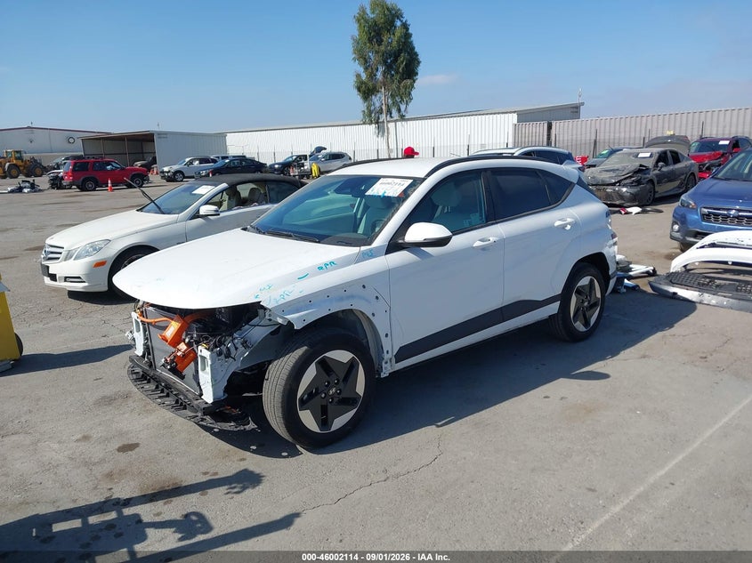 2024 Hyundai Kona Electric Sel, Front End, IAAI, VIN KM8HC3A61RU016563 — photo 2