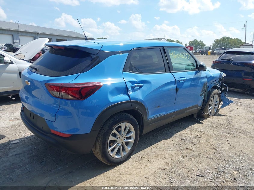 Vin: kl79mnsl2rb089987, lot: 46501477, chevrolet trailblazer awd ls 20244