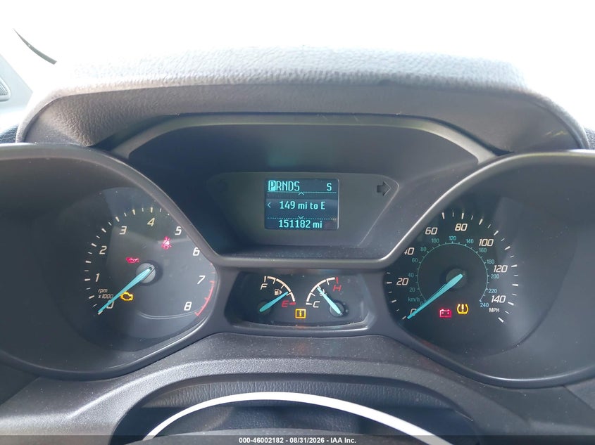 2017 FORD TRANSIT CONNECT VAN 2.5L I-4 DOHC, VVT, REGULAR , 169HP