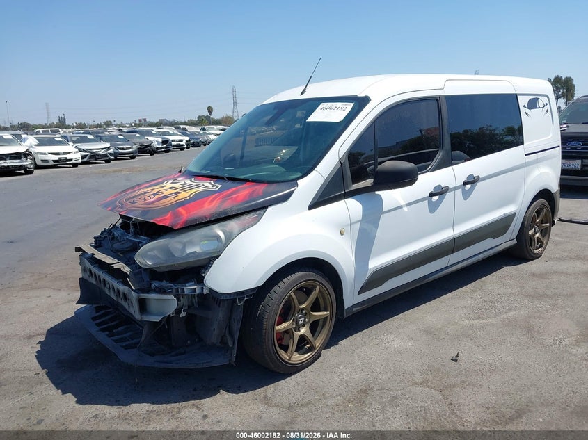 2017 FORD TRANSIT CONNECT VAN 2.5L I-4 DOHC, VVT, REGULAR , 169HP