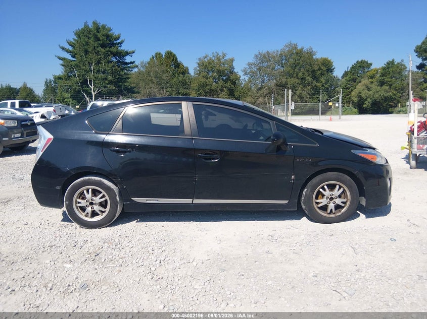 TOYOTA PRIUS 2011 VIN JTDKN3DU5B0291476