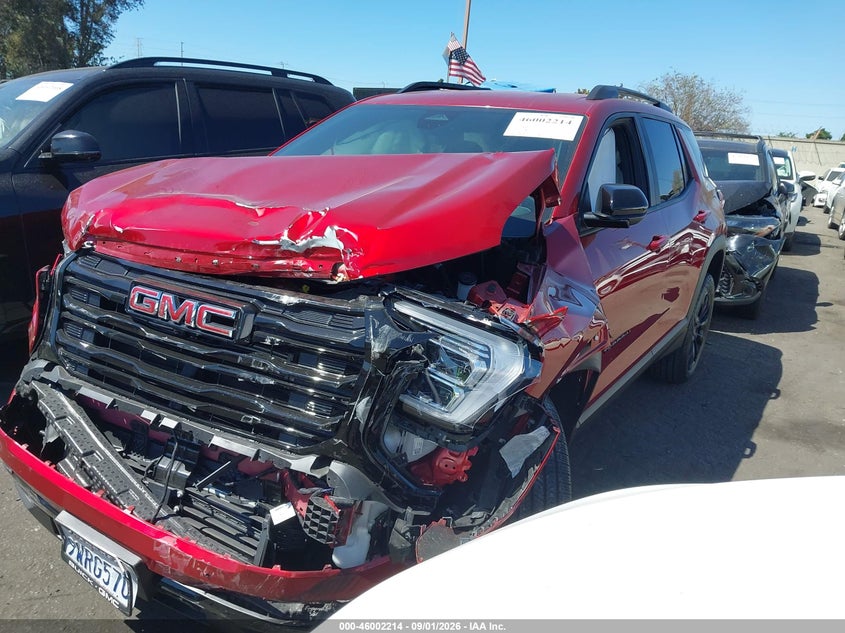 Vin: 3gkalmeg9tl209659, lot: 46501559, gmc terrain fwd elevation 20262