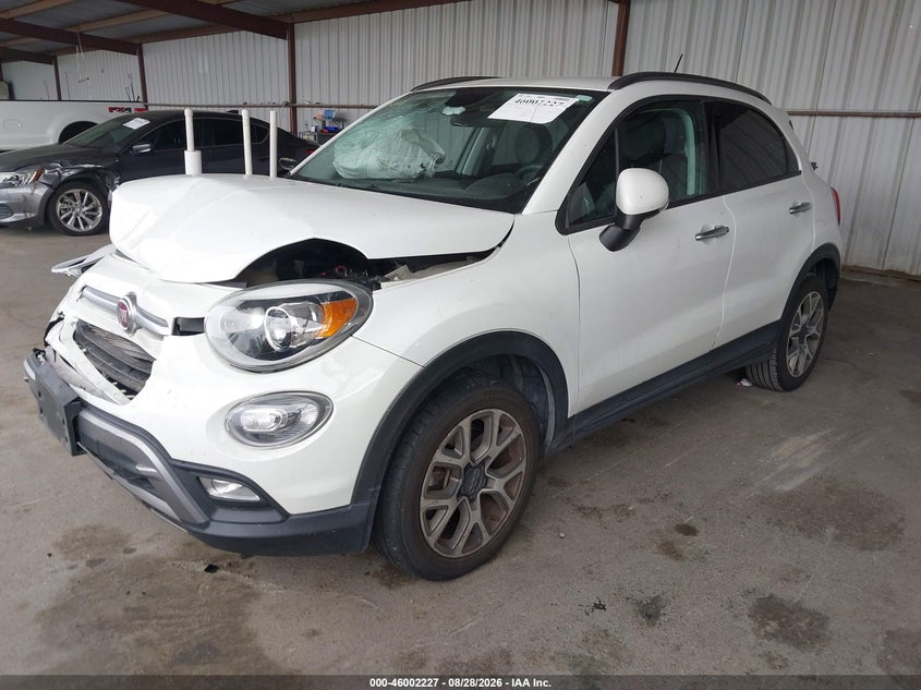 Vin: zfbcfxcb5hp623122, lot: 46501572, fiat 500x trekking fwd 20172