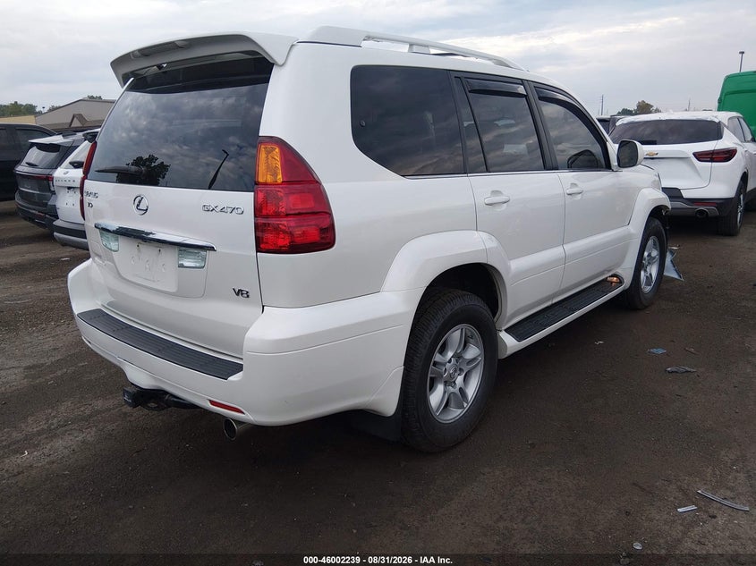 LEXUS GX 470 2006 VIN JTJBT20X260109610