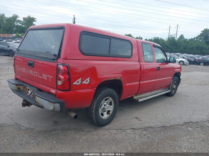 2004 CHEVROLET SILVERADO 1500 auction photo 4