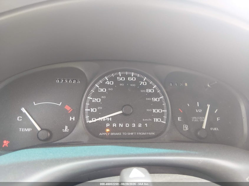 CHEVROLET VENTURE 1998 VIN 1GNDX03E3WD259594