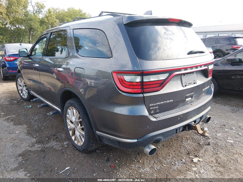 Vin: 1c4sdjet8ec342016, lot: 46501612, dodge durango citadel 20143