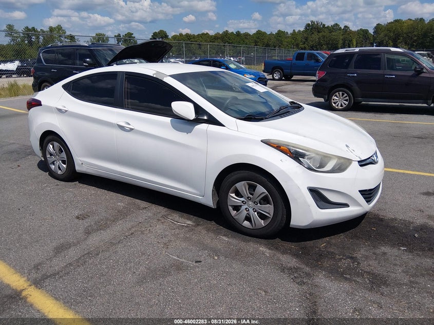 2016 HYUNDAI ELANTRA auction photo 1