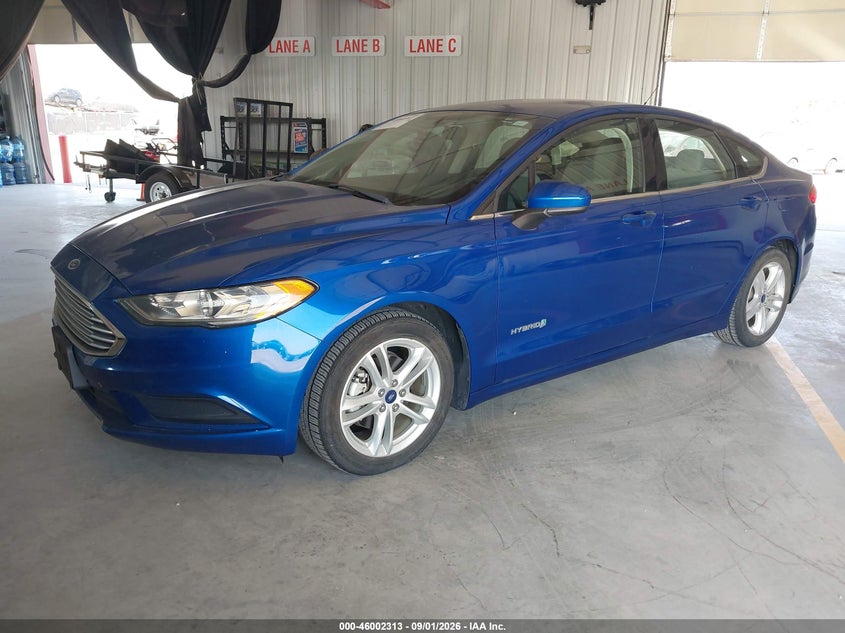 2018 FORD FUSION HYBRID auction photo 2