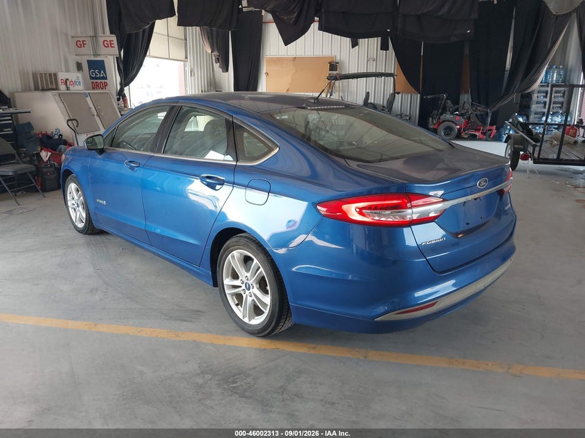 2018 FORD FUSION HYBRID auction photo 3