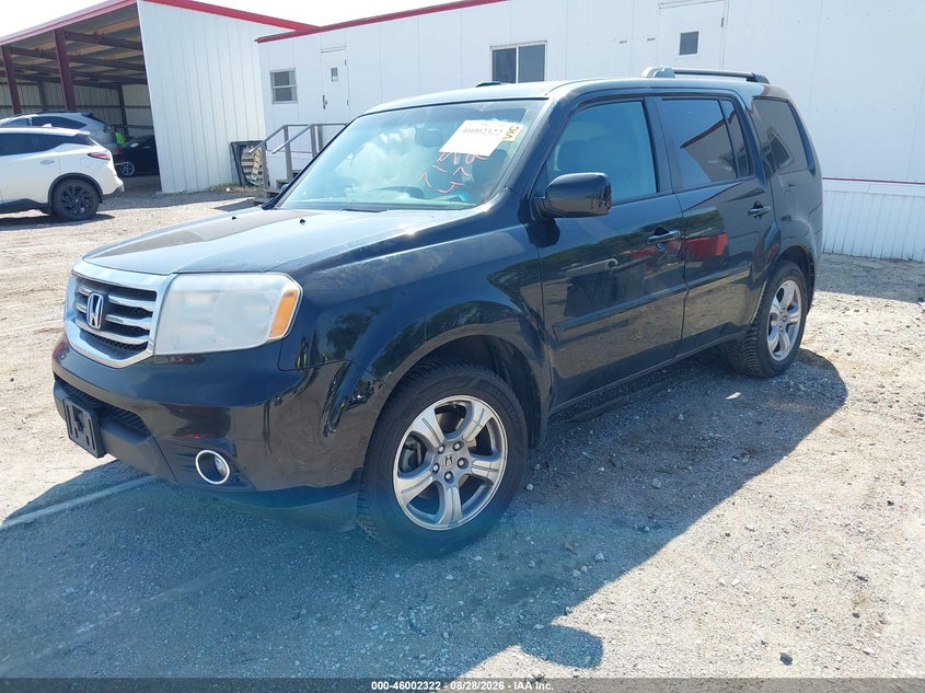 Vin: 5fnyf4h77db018366, lot: 46501667, honda pilot ex-l 20132