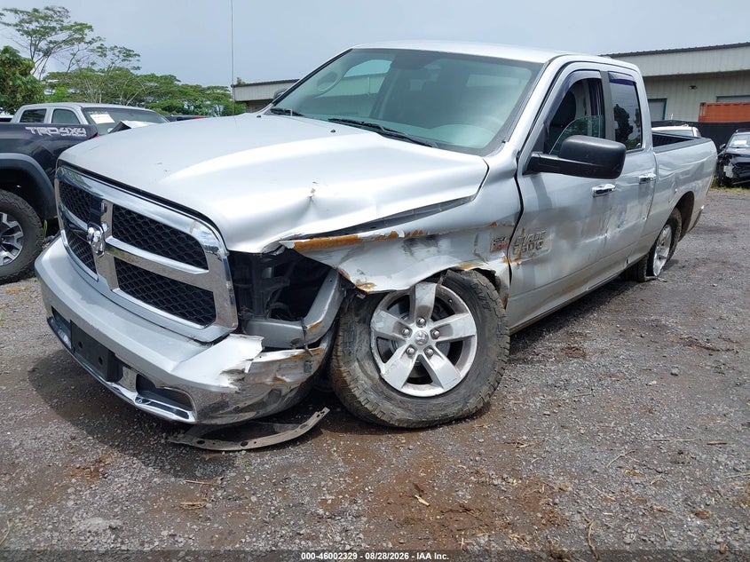 Vin: 1c6rr7gt0hs515982, lot: 46501674, ram 1500 slt  4x4 6'4 box 20172
