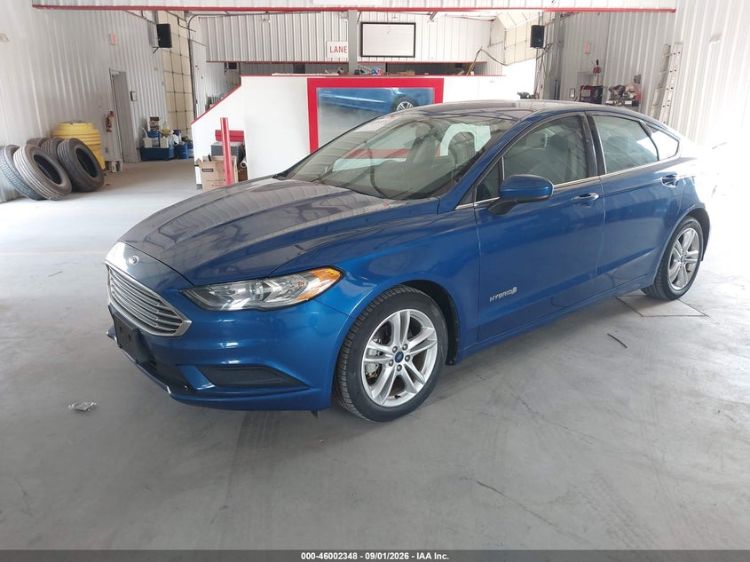2018 FORD FUSION HYBRID auction photo 2