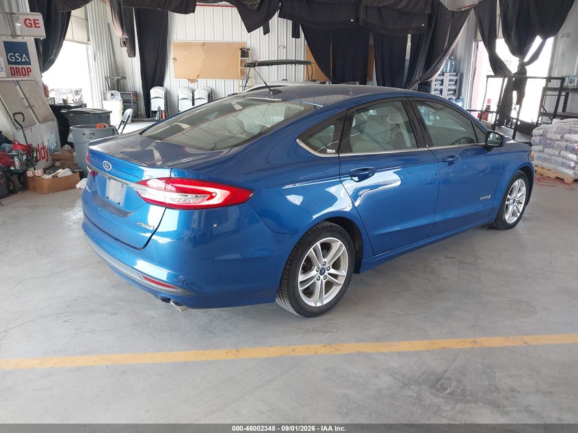 2018 FORD FUSION HYBRID auction photo 4