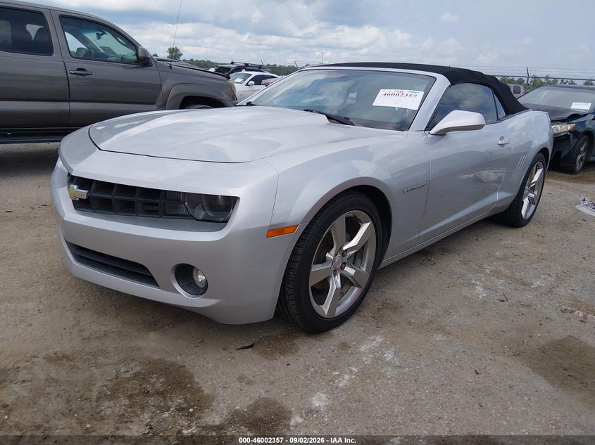 Vin: 2g1fb3dd3b9166260, lot: 46501702, chevrolet camaro 1lt 20112