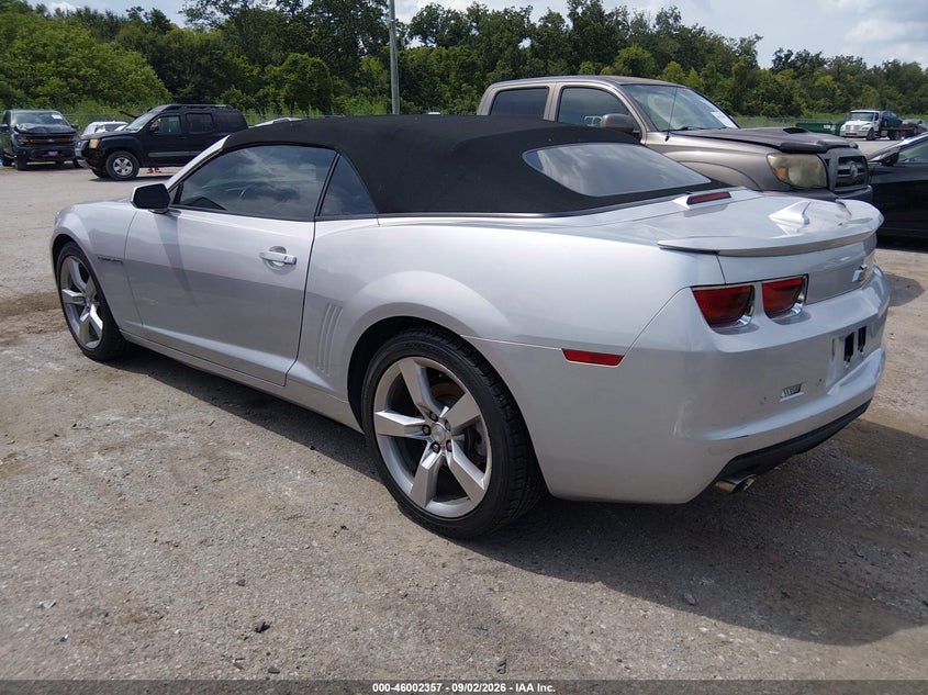 Vin: 2g1fb3dd3b9166260, lot: 46501702, chevrolet camaro 1lt 20113