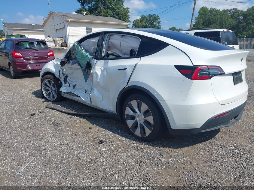 Vin: 5yjygdee3mf087944, lot: 46501711, tesla model y long range dual motor all-wheel drive 20213