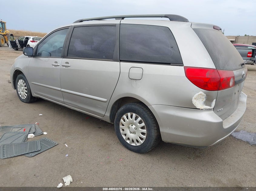 2006 TOYOTA SIENNA VAN 3.3L V-6 DOHC, VVT, REGULAR , 215HP