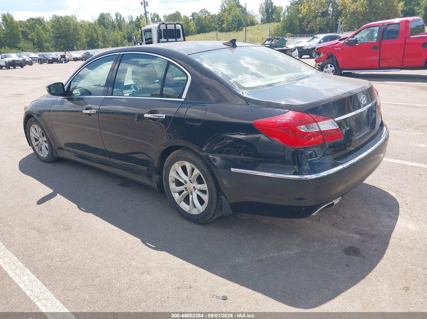 2012 HYUNDAI GENESIS auction photo 3