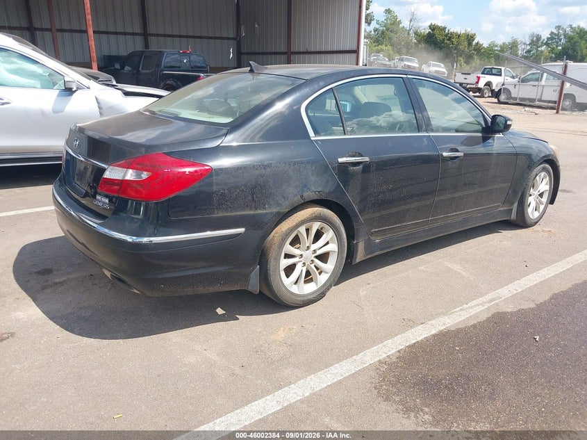 2012 HYUNDAI GENESIS auction photo 4